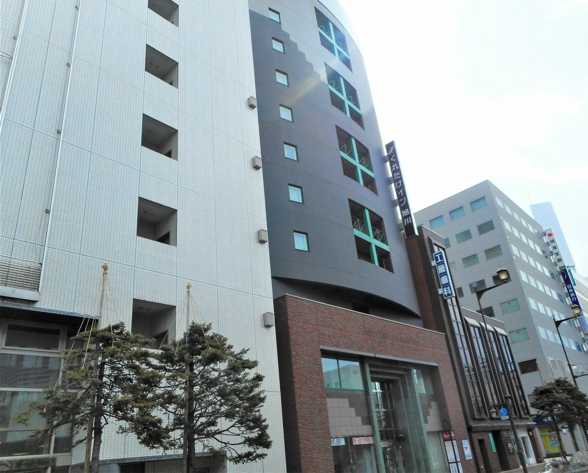 Kuretake Inn Asahikawa Buitenkant foto